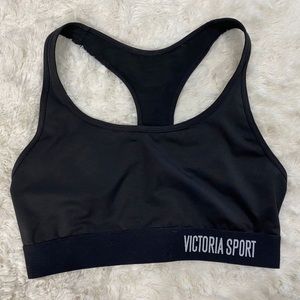 Victoria’s Secret black Sports bra Small